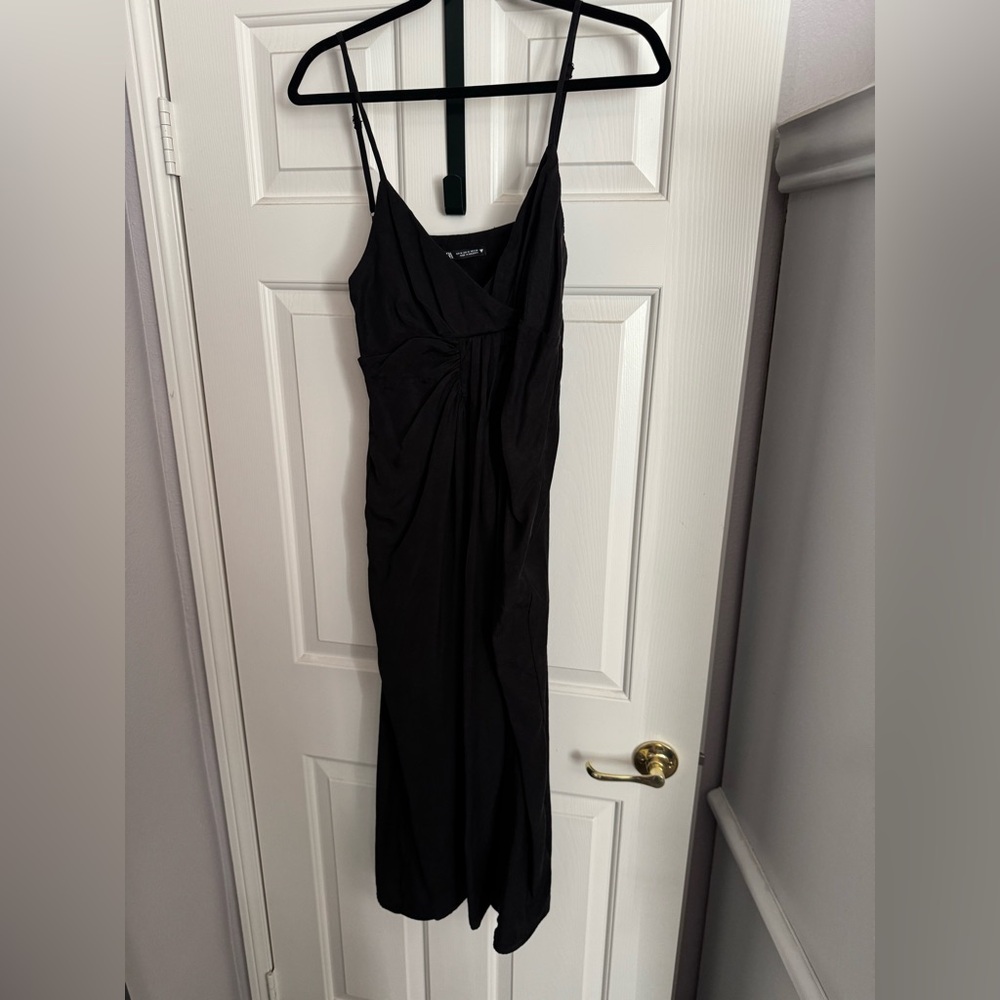 Theory Black Lace Detail Chemise